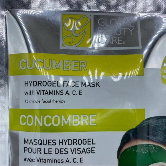 2 - Global Beauty Care | Cucumber Hydrogel Face Masks - Picture 5 of 11